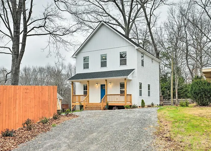 Modern Candler Home W/ Deck & Yard!